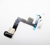 LeHang Power Button Flashlight Mic Flex Cable with Bracket Module Replacement Compatible with iPhone 11