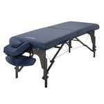 Master Massage Montclair Portable Massage Lash Beauty Salon Spa Table Tatto Bed Physical Therapy Couch, Royal Blue, 71cm