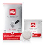 illy - ESE Coffee Pods - Classico Medium Roast - 100% Arabica Coffee - Compatible with ESE Machines - 18 Individually Wrapped Capsules