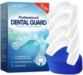 Mouth Guard for Clenching Teeth at Night, Professional Night Guards for Teeth Grinding with Hygiene Case(4Piece Set/2Sizes)