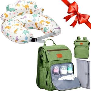 PILLANI Baby Shower Gifts: Nursing Pillow for Breastfeeding & Diaper Bag - Baby Registry Search