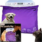 Pet Laundry Bag | Stops Pet Hair Blocking the Washing Machine | Cotton Jumbo Size Wash Bag, YKK Zip, Ideal For Dog Cat Horse