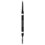 MAX FACTOR - Brow Shaper - Double Tipped Mechanical Pencil With Spoolie Brush - Utltra Fine Tip For Precise Application, Softening Effect, Matte Finish - 20 Brown - 1g