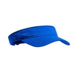 GEGEEN DOMOG Sun Visors Cap for Women Men Pub Golf Visor Summer Running Cotton Hat with Adjustable Strap Blue