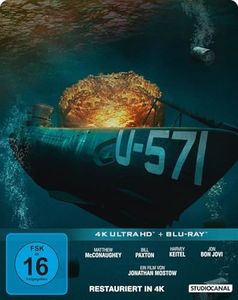 U-571 - Limited Steelbook Edition (4K Ultra HD+Blu-ray) [Alemania] [Blu-ray]