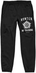 Supernatural Hunter in Training Star in Circle Men's Black Graphic Jogger Pants-Medium