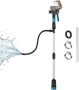 Ecarke Cordless Stick Water Transfer Pump Compatible With Makita 18V (only tool), 840GPH Brushless, Auto Shut-Off, 38FT Lift 3-Speed, Extendable & IP68 with Hose Kit for Pool Garden Basement RV Boat
