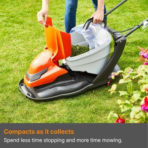 Flymo EasiGlide 360V Electric Lawn Mower – Compact Hover Design