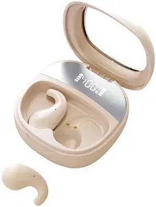 Costnzo Sleep Earbuds, Innovative Sleep Mode, Noise Cancelling Headphones, Comfortable Side Sleeping, Not in The Ear, Long-Term Use Without Itching or Pain (Light Pink)