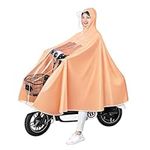 belupai Electric Scooter Rain Cover,Waterproof Wheelchair Rain Cape Cover Bicycle Protective Coat Elderly Mobility Scooter Poncho for Rain Snow Sleet and Sun