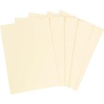 A5 Cream Card 50 Sheets Ivory Card 160gsm Coloured A5 Printer Photocopier Coloured Card Sheets