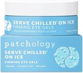 Patchology Iced Cooling Under Eye Mask Patches with Peptides, Cloudberry Oil and Bakuchiol. Cool eye gels to firm skin and soothe, reduce fine lines and under eye bags - by Patchology - 15 Pair Jar