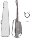 Enya Acoustic Electric Carbon Fiber Travel Guitar NEXG SE Smart Guitarra for Adults with 30W Wireless Speaker, Thickened Gig Bag, Charging Cable, and Adjusting Wrench 38 Inch