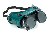 Univet 603 Welding Goggles Flip Up IR5 Shade 5 Glass Lens