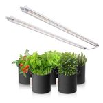 Spider Farmer SF-Glow80 Waterproof LED Grow Lights, 3.6ft Sunlike Full Spectrum Linkable Plant Growing Lamp for Indoor Plant Hydroponic Seedling Veg Flower, 2 Pack 80W