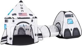 JOYIN White Rocket Ship Pop up Play