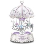 The Bradford Exchange Granddaughter, I Wish You Illuminated Carousel Music Box