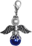 an Angel for The Bride Charm Wedding Day Gift Bouquet Charm Something Blue