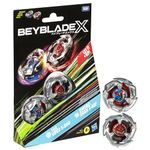 Beyblade X Tail Viper 5-80O and Sword Dran 3-60F Dual Pack Set with 2 Right-Spinning Tops; Battling Top Toys for 8 Year Old Boys and Girls