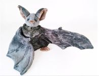 CWZY Goth Bat Stuffed Animal,Creepy Large Bat Plush Toys Lifelike Bats Plushie Doll Gothic Bat Soft Hugging Plush for Halloween Easter Christmas Valentines Birthday Gift