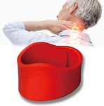 Mediss Elderly Neck Support Brace - Waterproof Collar Splints for Stabilizes Spine, Relieves Pain Pressure, Soft Foam Vinyl Surface(M)
