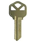 New Blank Uncut Metal Key for (KW1)