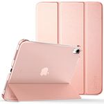 EasyAcc iPad 10th Gen Case (A2696/A2757/A2777) 10.9in, 2022, Pink Slim Protective Smart Stand Cover, Heavy Duty Protection, Full Body Shockproof, Lightweight