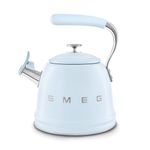 Smeg WKF01PB Whistling Kettle Pastel Blue