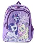 STRIDERS 16 Inches My Little Pony School Bag Magical Adventures For Young Dreamers Age 6 Yr To 8 Yr (Multicolor)