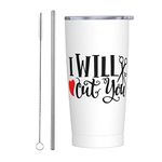 Novgift Hair Stylist Dresser Hairstylist I Will Cut You Barber, Gifts for Men Women Her Him, Funny Coffee Mug Vacuum Water Bottle Insulated Travel Cup With Straw Lid Stainless Steel Tumbler 20 OZ