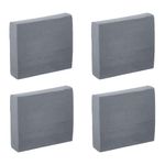 iwiio Kneaded Eraser - 4Pcs Gray Artist Eraser, Kneadable Erasers, Putty Rubber for Artists Drawing Sketches Kids School Office