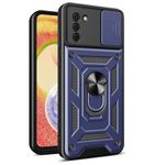 SkyTree Nokia G42 5G, Robotic Sliding Camera Window Shock Proof Thunder Case, Dual Layer Hybrid Armor Back Cover Case with Kickstand for Nokia G42 5G - Blue