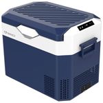 BINGI Portable Car Fridge Freezer 30L, 12V/24V DC & 100-240V AC Dual Power, -18℃ to 15℃ Adjustable Car Refrigerator, Cooler Box for Camping Campervan, Travel, RV, Truck, Picnic, Boat