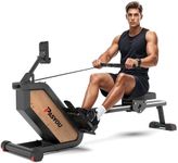 Rowing Machine PASYOU Magnetic Rowing Machines for Home Use 350LB Weight Capacity Rower for Home Use with LCD Monitor Bluetooth
