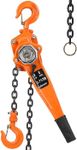 GarveeTech GarveeTech Manual Lever Chain Hoist - 0.75 Ton 9 Ft Lift, & Mechanical Efficiency, Efficient Ratchet Mechanism, High-Quality G80 Lifting Chain, Heavy Duty, 360° Rotation Hook