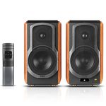 Edifier WiFi Audiophile Active Bookshelf 2.0 Speakers Wireless Hi-Fi Bookshelf Speaker, Works w/Alexa AirPlay 2 Spotify Connect 120W RMS Sound System w/Bluetooth/Optical/RCA x 2/Coaxial S1000W Pair