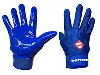 FKG-03 High level Linebacker football gloves, LB, RB, TE, BLUE (S)