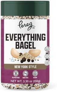 Pereg Mixed Spices - Everything But The Bagel Mix Seasoning | 5.3 Oz | Blend of Garlic, Onion, Sesame & Poppy Seeds, Salts & Spices | No Fats, No Cholesterol & Sugar-Free | 5 Calorie Per Serving
