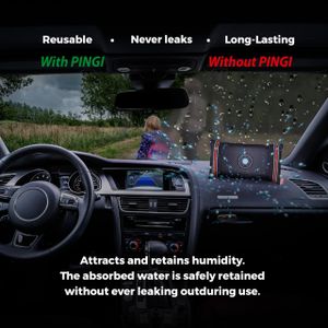 Pingi Car Dehumidifier Bag 1000g – Moisture Absorber for Vehicles