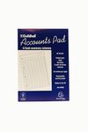 Exacompta - Ref GP8SZ - Guildhall - Accounts Pad, A4 298 x 210mm, 60 sheets 70gsm, 8 Cash Columns, 41 Feint Lines, 4 Holes for Filing, FSC-Certified - White