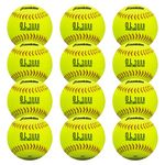 Franklin Sports 12" Tournament Play Fastpitch Softballs - 12 Pack