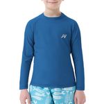 MEETWEE Boy's Swimsuit Rash Vest Swimming Shirts for Boys Long/Short Sleeve UPF 50+ Sun Protection Rash Guard 5-15 Years