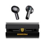 Transformers TF-T02 Wireless Earbuds Bluetooth Headphones 5.4 Bass Stereo Earphones,60H Playtime Ear Buds,Bluetooth Earbud in Ear Noise Cancelling Mic, IPX5 Waterproof Earphones for Android iOS Black