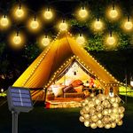 Solar Garden Lights, 60 LED 13.2M Outdoor Solar Lights for The Garden Waterproof with 8 Modes for Patio, Yard, Home, Party, Wedding, Festival Decoration