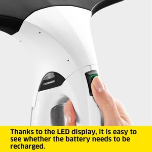 Kärcher WV 2 Plus Cordless Window Vac – Glass and Surface Cleaner