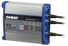 Guest 2711A ChargePro On-Board Battery Charger - 10A/12V, 2 Bank, 120V Input