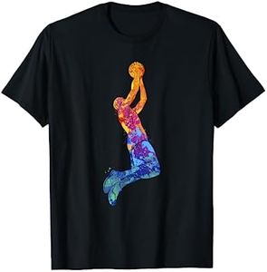 Basketball Graphique De Basket-Ball Graphique T-Shirt