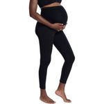 Motherhood MATERNITY Women's Essential Stretch Full Length Secret Fit Belly Leggings, Black, Large