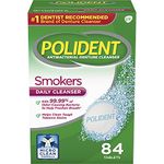 Polident Smokers Denture Cleanser, 84 Count