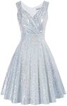 GRACE KARIN 1950s Style Dress for W